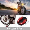 Aluminum Alloy Motorcycle Kickstand Pad Replacement Set for Honda (2018–2024)