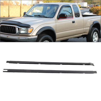 2pcs Black Outer Window Seal for Toyota Tacoma (1995–2004)