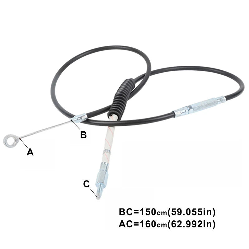 Clutch Cable for Harley Sportster XL883 1200 (2000–2010) 63 Inch