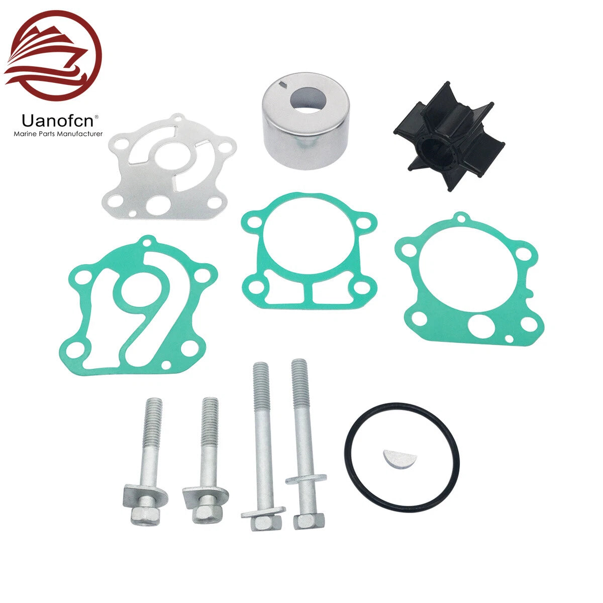 Water Pump Impeller Kit for Yamaha Outboards 60-90hp (2-Stroke) 692-W0078-02-00