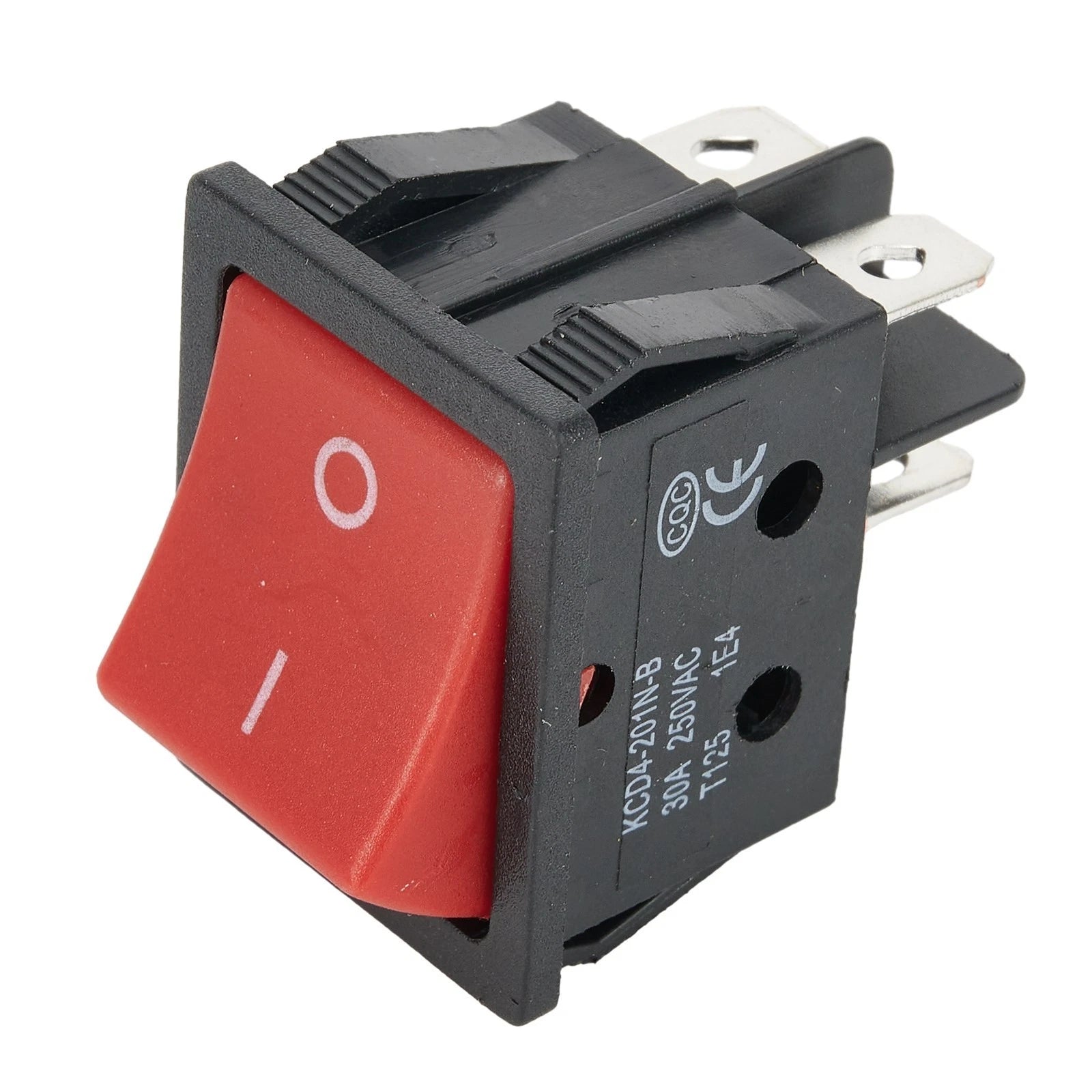 Power Switch for Electric Welding Machine 30A 120/250V AC 4 Pin RED