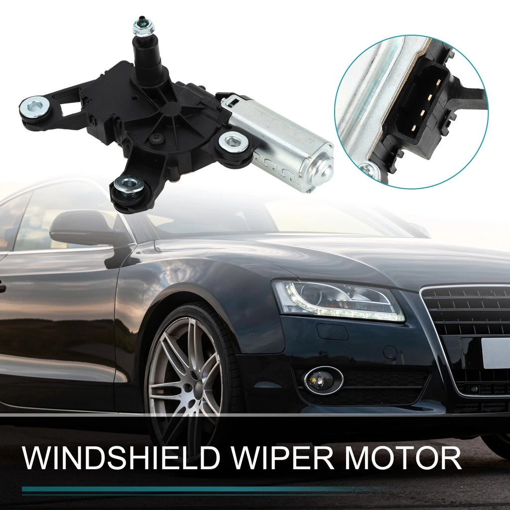Rear Windshield Wiper Motor Replacement for Audi A3 A4 Q5 Q7 S4 SQ5 (2004–2019)