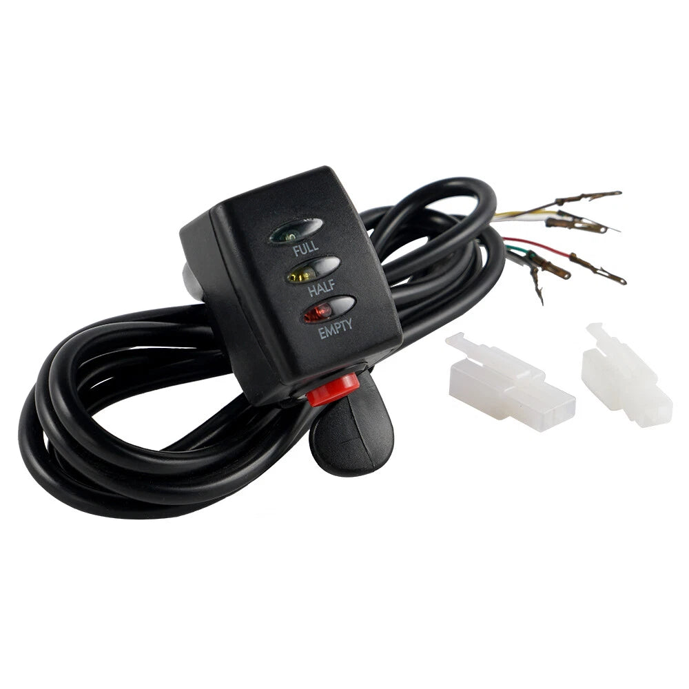 Throttle Thumb Grip 6 Pin for Electric E-Scooter E-Bike E-Motorcycle (24V)