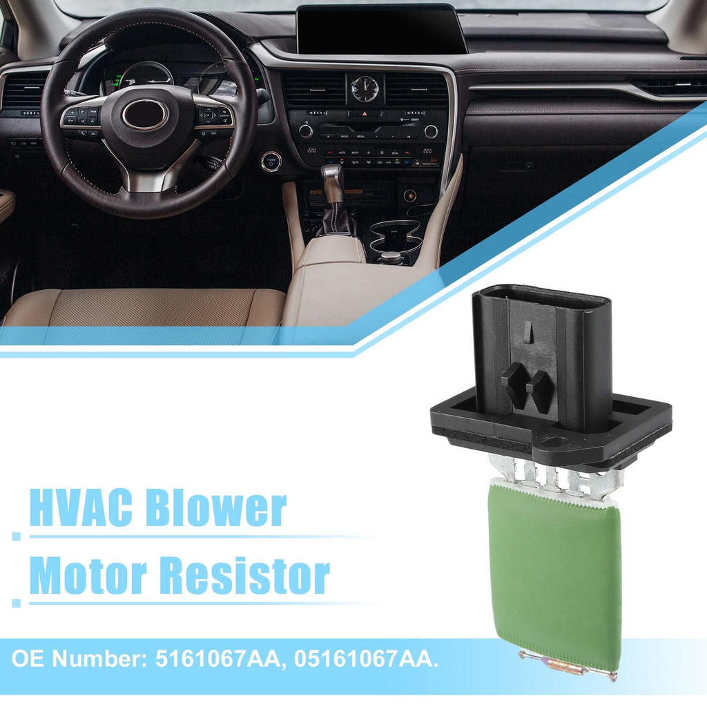 HVAC Blower Motor Resistor AC Control Module for Dodge Dakota (2005–2006)