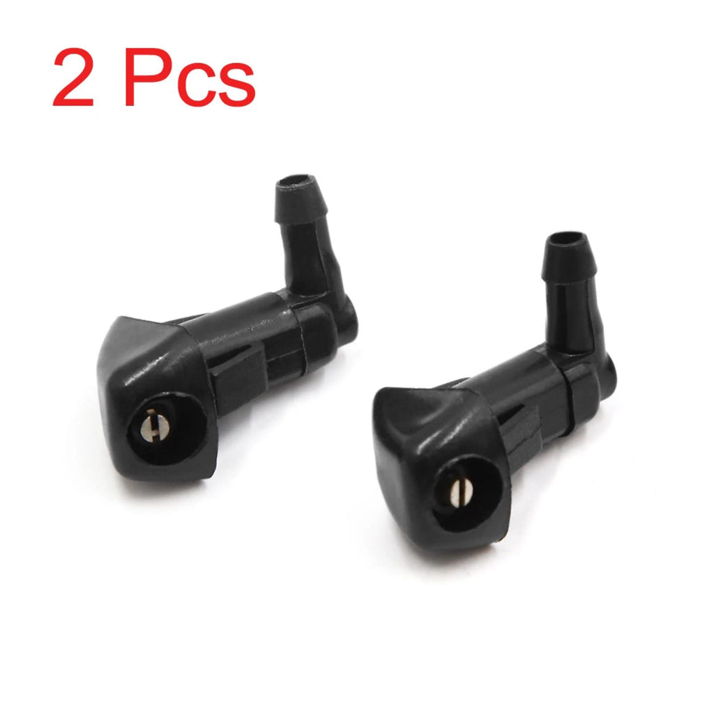 2pcs Windshield Washer Spray Nozzles Front for Honda (2000–2020)