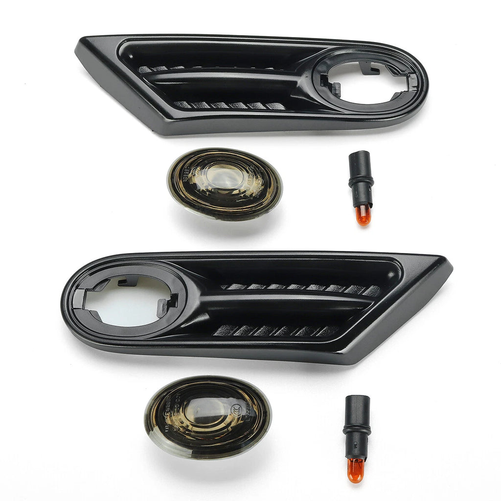2X Amber Side Indicator Repeater Light for BMW Mini Cooper R56 R57 (2007–2013)
