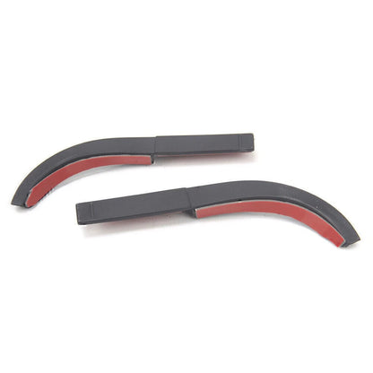 2pcs Water Rain Gutter Extension For Jeep Wrangler JK 2007-2017 2016 ABS Plastic