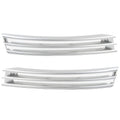1 Pair Silver Front Bumper Grille for Land Rover Range Rover L405 (2013–2017)