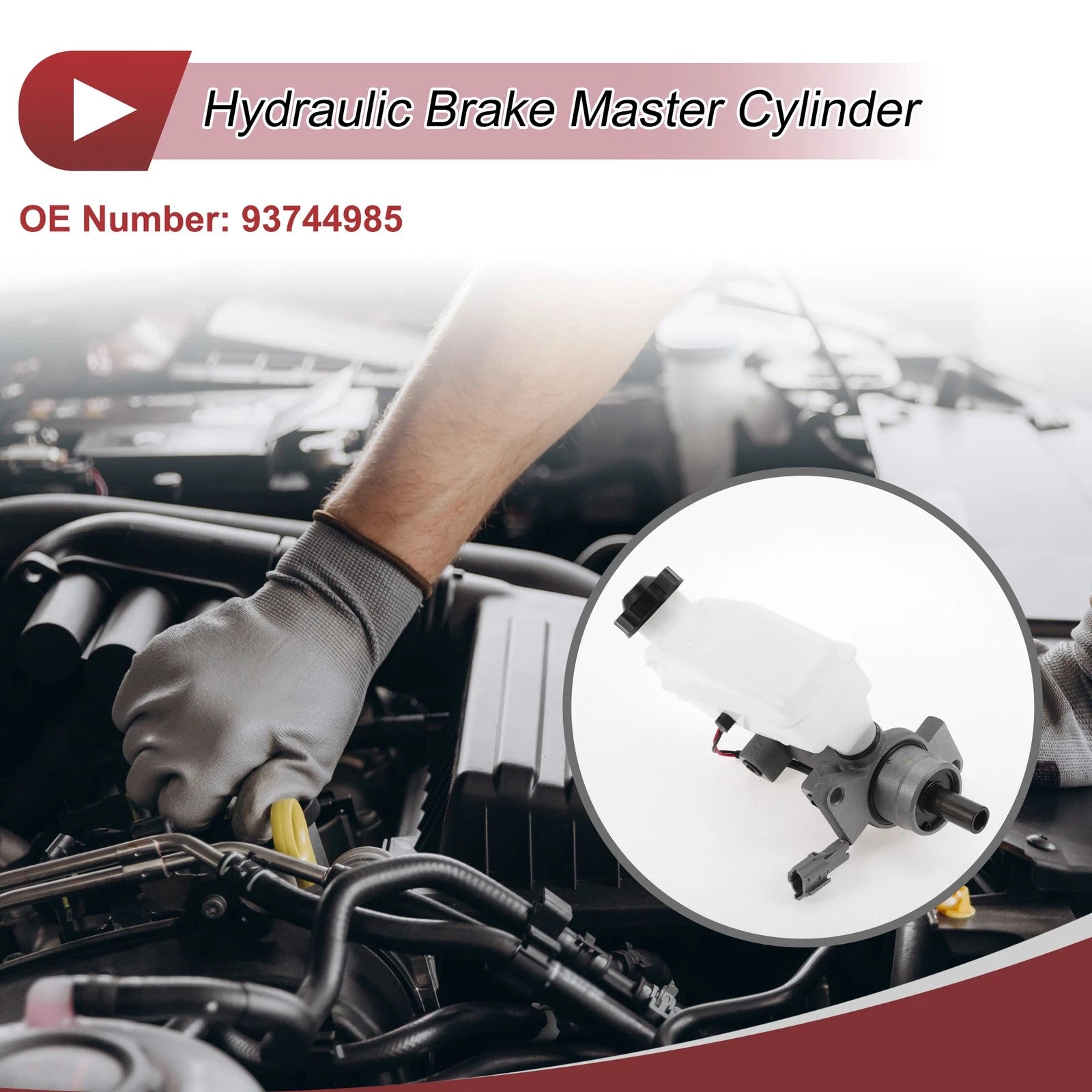 Brake Master Cylinder With Reservoir Replacement for Chevrolet Aveo (2009–2012)