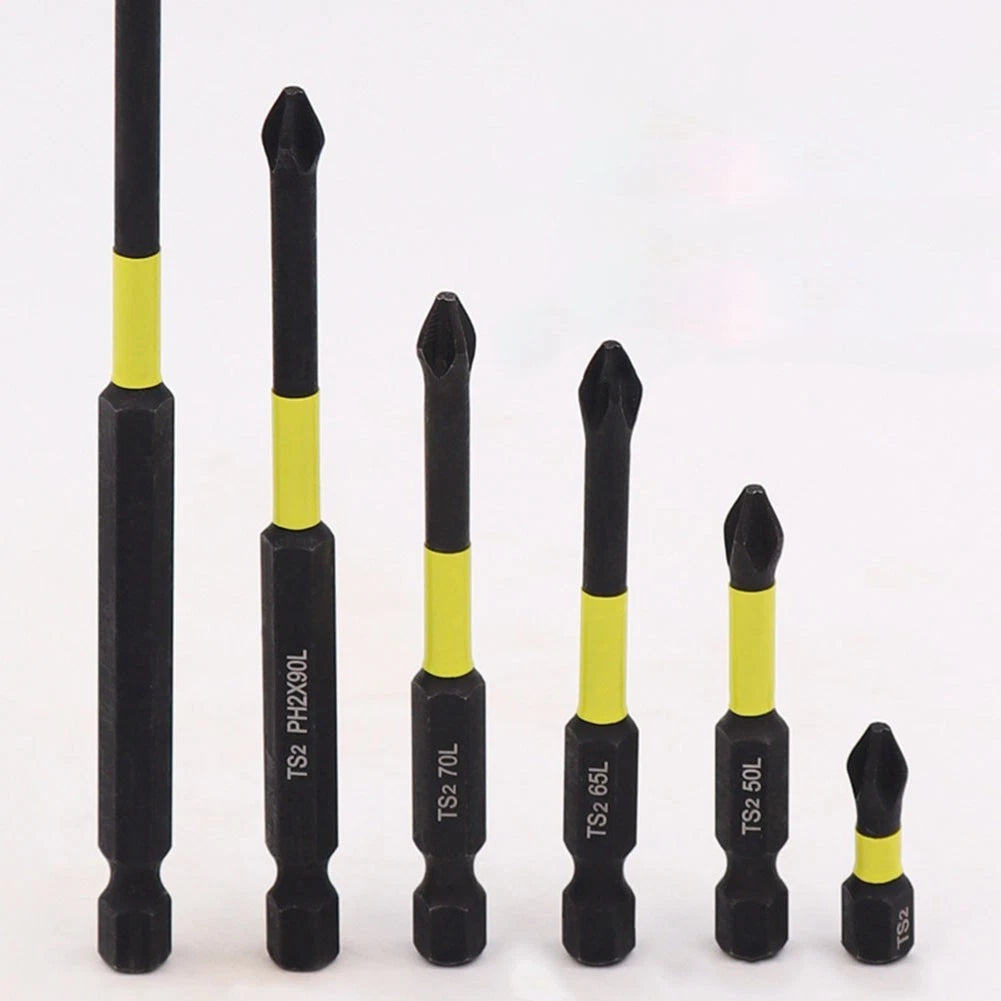 Hex Shank Non Slip Screwdriver Bit PH2 for (1pc)