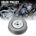 Idler Pulley for Car Accessory Drive Belt Replacement for Mitsubishi Montero (1997–2004)
