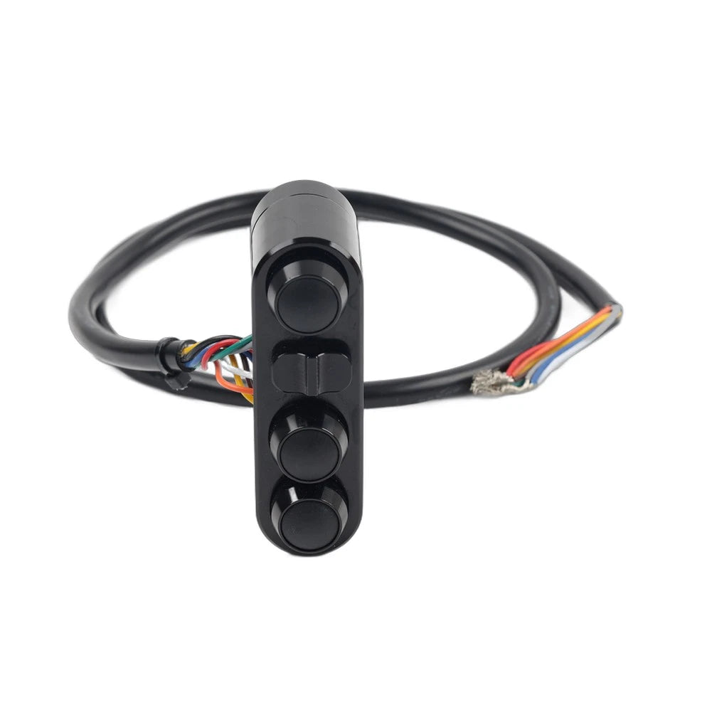 1" Handlebar Control Switches w/ Wiring Harness for Harley Dyna Sportster
