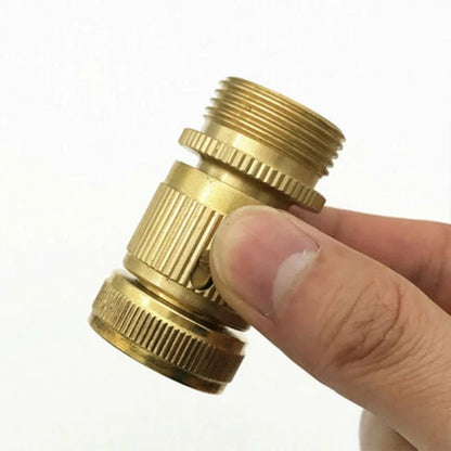 3/4 GHT Brass Quick Connector for Garden Hose