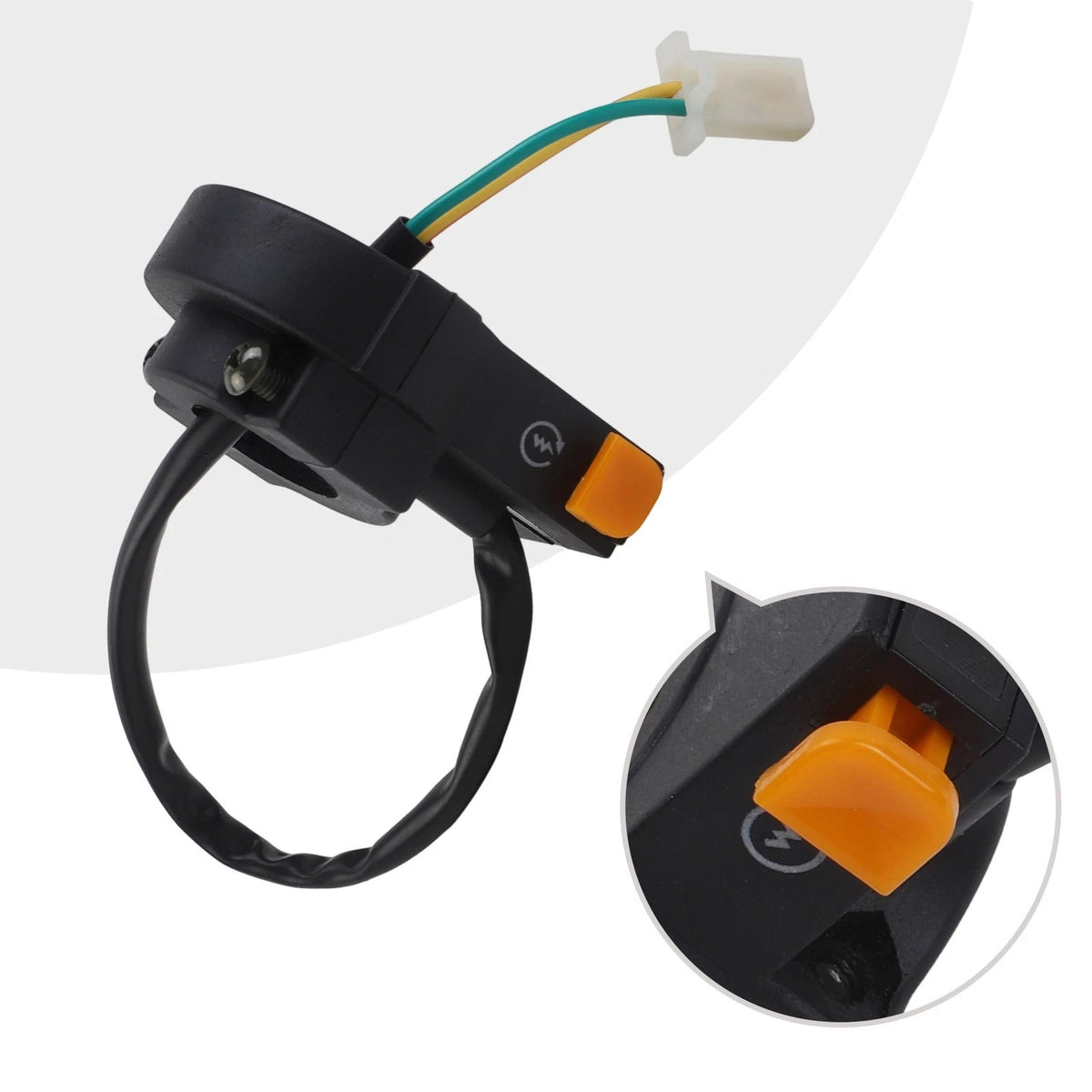 Motorcycle Electric Start Switch Button Essential Part for Quick Installation