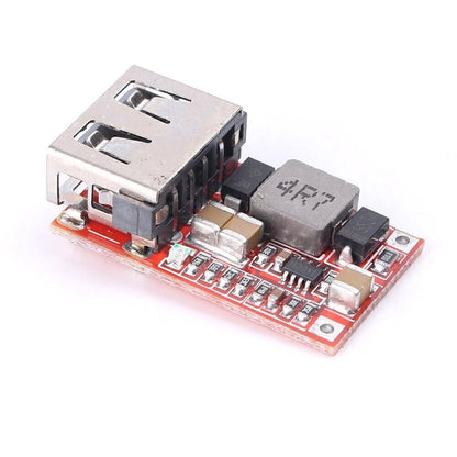 DC Buck Step Down Converter USB Charger Module for Cars (6-24V)