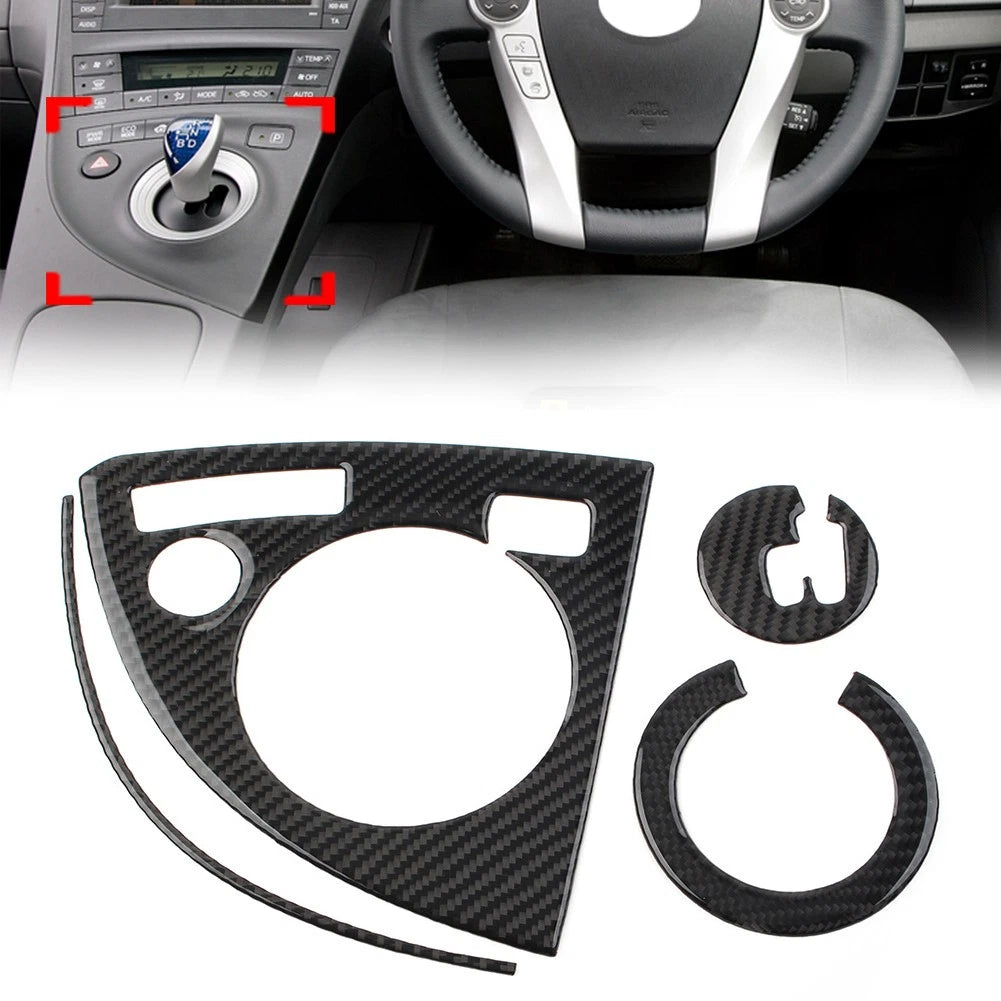 Set of 4 RHD Gear Shift Panel Trim for Toyota Prius (2012–2015)