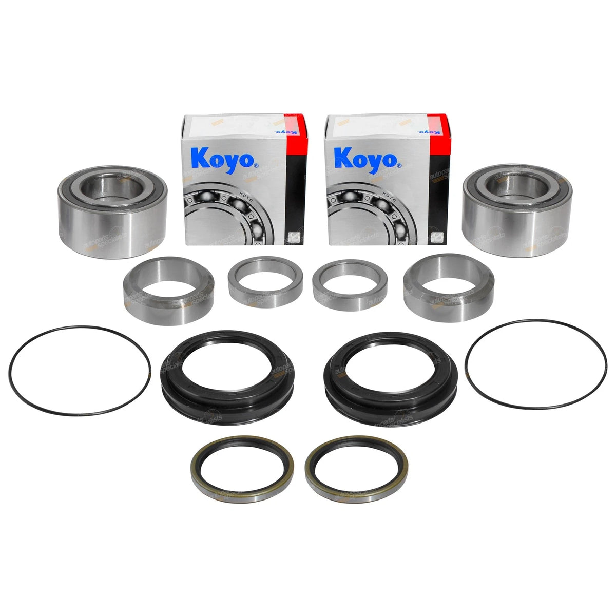 2X Rear Wheel Bearing Kits for Lexus LX470 (1998–2007) UZJ100R