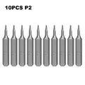 10 Piece Hex Shank Screwdriver Bit Kit for