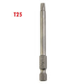 T40 Magnetic Head Torx Screwdriver Bit for Security Applications (75mm)