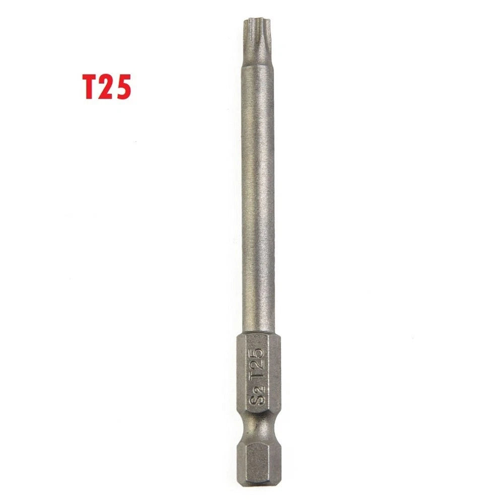 T40 Magnetic Head Torx Screwdriver Bit for Security Applications (75mm)