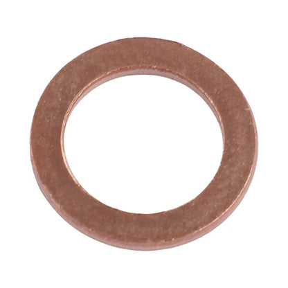 Set of 100 Copper Crush Washer Gaskets for M4-M14