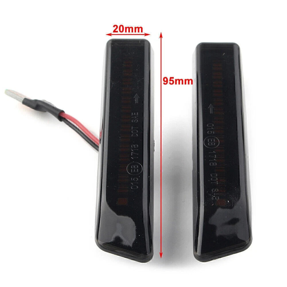 Dynamic LED Side Marker Turn Signal Light for BMW X5 E53 (2000–2006), 3 Series E36 (1997–1999)