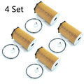 Set of 4 Oil Filters for Hyundai Azera, Kia Cadenza, Sedona, Sorento (2011–2019) 26320-3CAA0