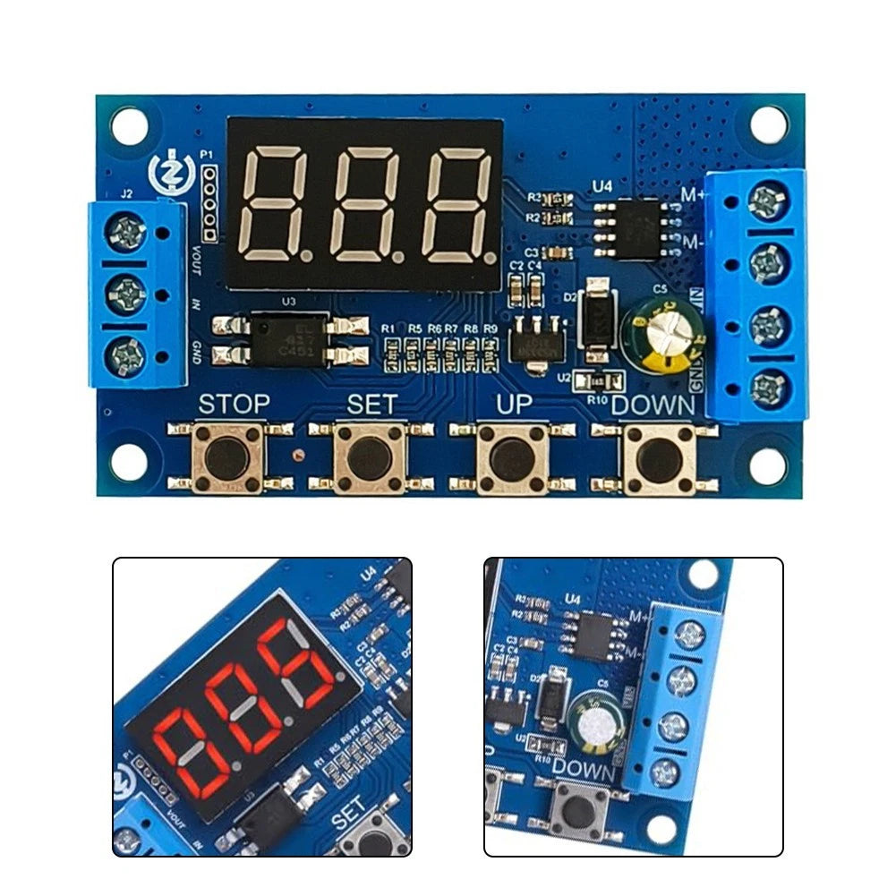 50W DC Motor Controller with Timer and Memory for DC Motors