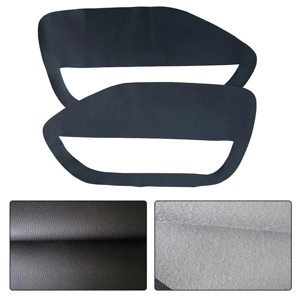 1 Pair ABS Interior Door Panel Insert Hard Cover for Ford Mustang (2005–2009)