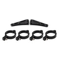 CNC Headlight Lamp Mount Bracket for Universal Fit 41mm Fork Tubes (Pair)