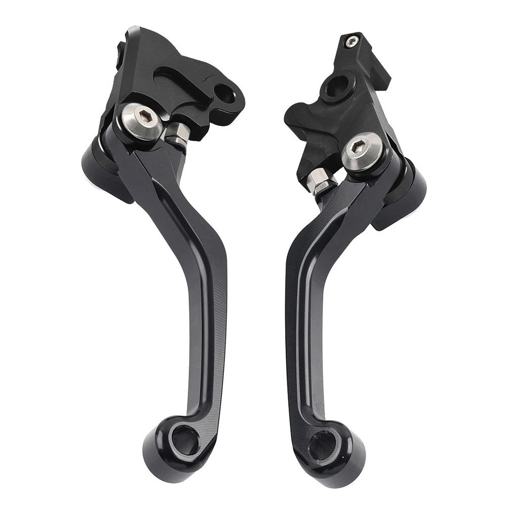 CNC Pivot Brake Clutch Levers for Yamaha XTZ125 (2003–2012) Black