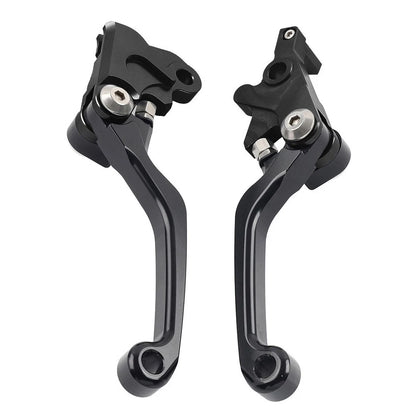 CNC Pivot Brake Clutch Levers for Yamaha XTZ125 (2003–2012) Black