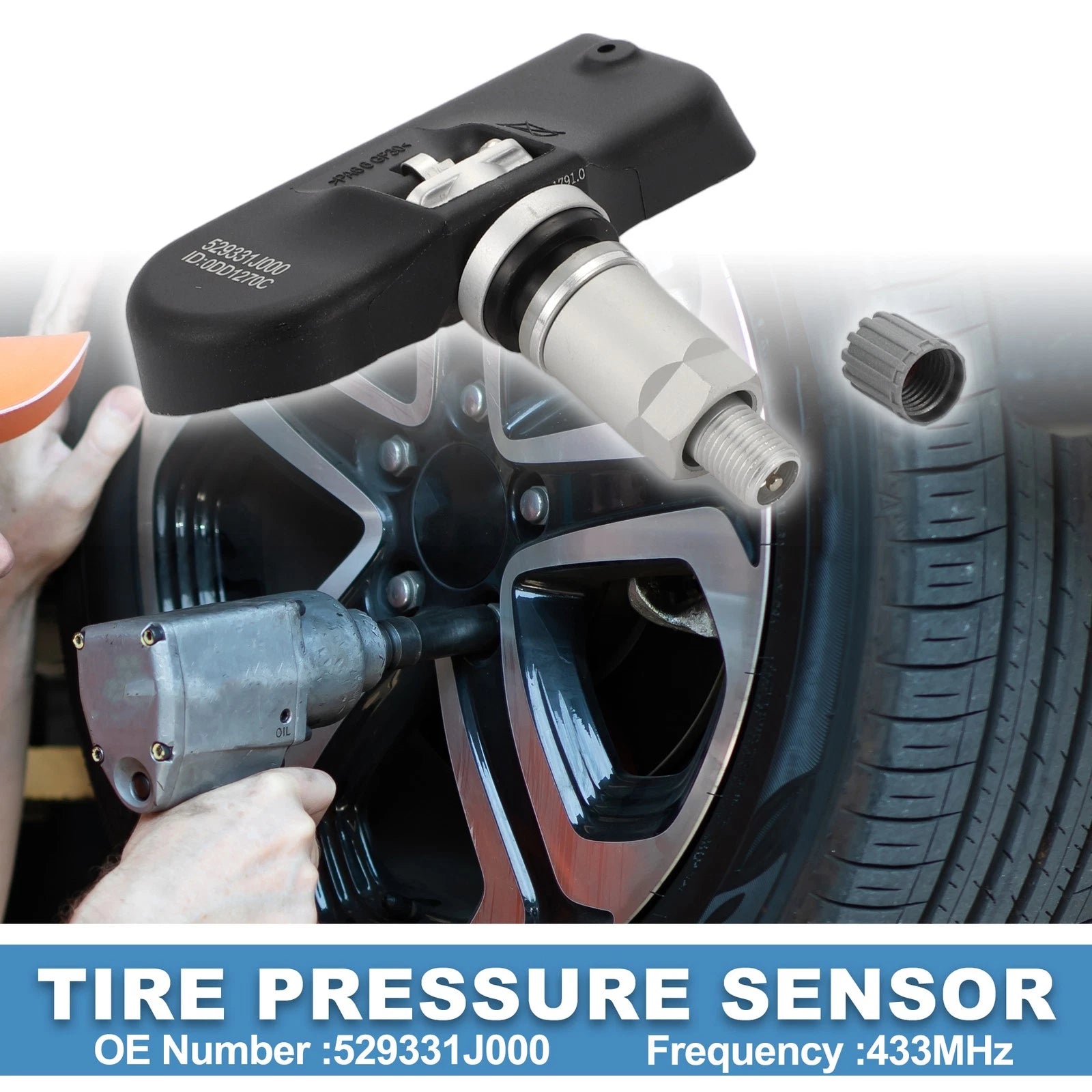 Tire Pressure Sensor Replacement for Kia Sorento (2009–2012) 433MHz