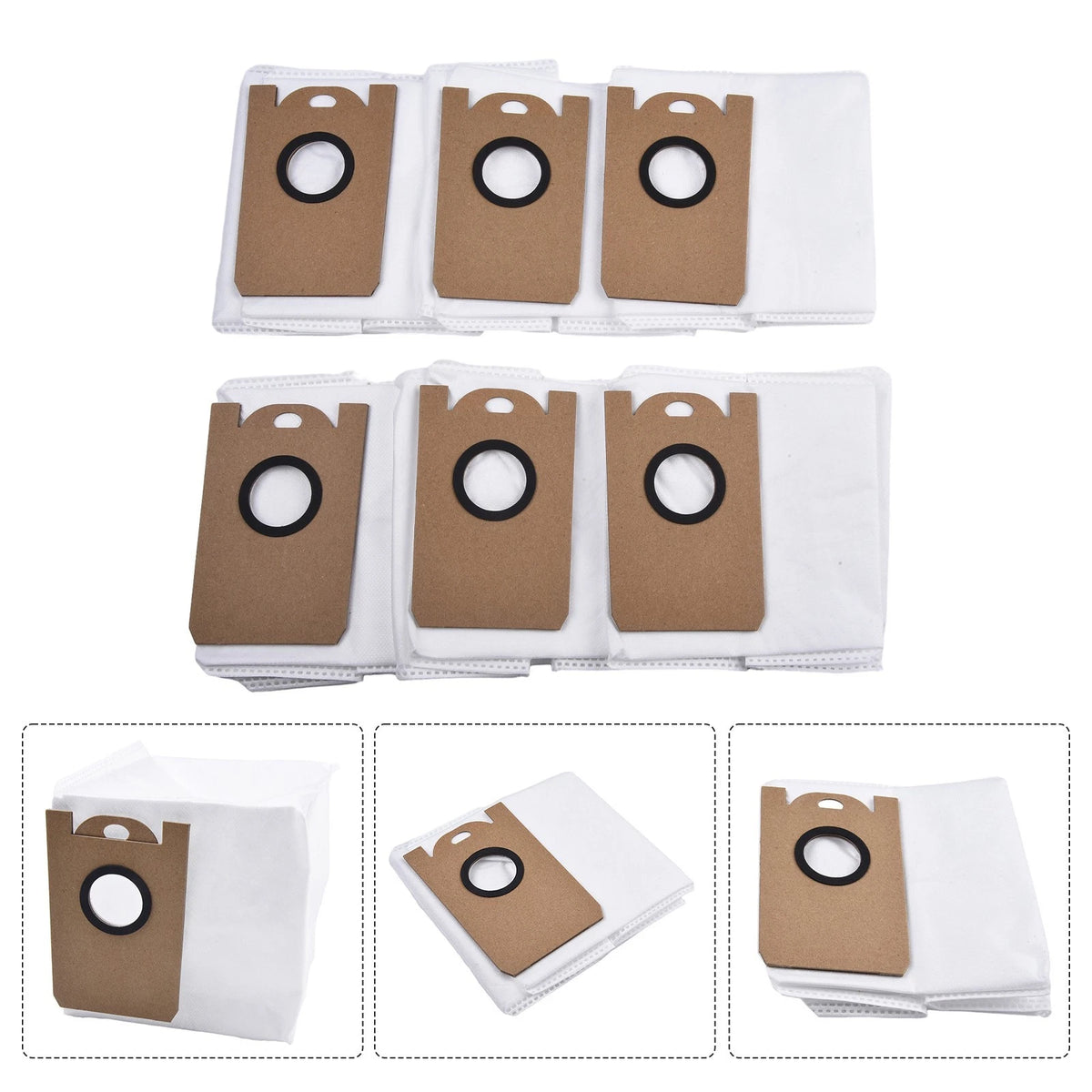 Dust Bag for NEATSVOR S600 Robot Vacuum Cleaner (Large Capacity)