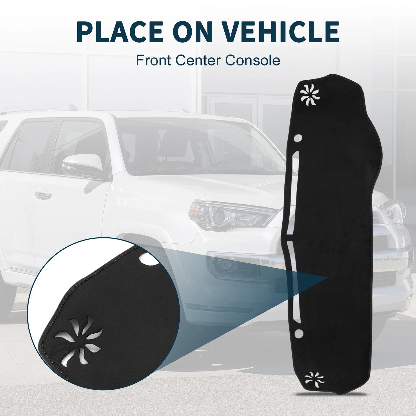 Dash Cover Mat Sun Protector Pad for Mazda Flair Crossover (2010–2015)