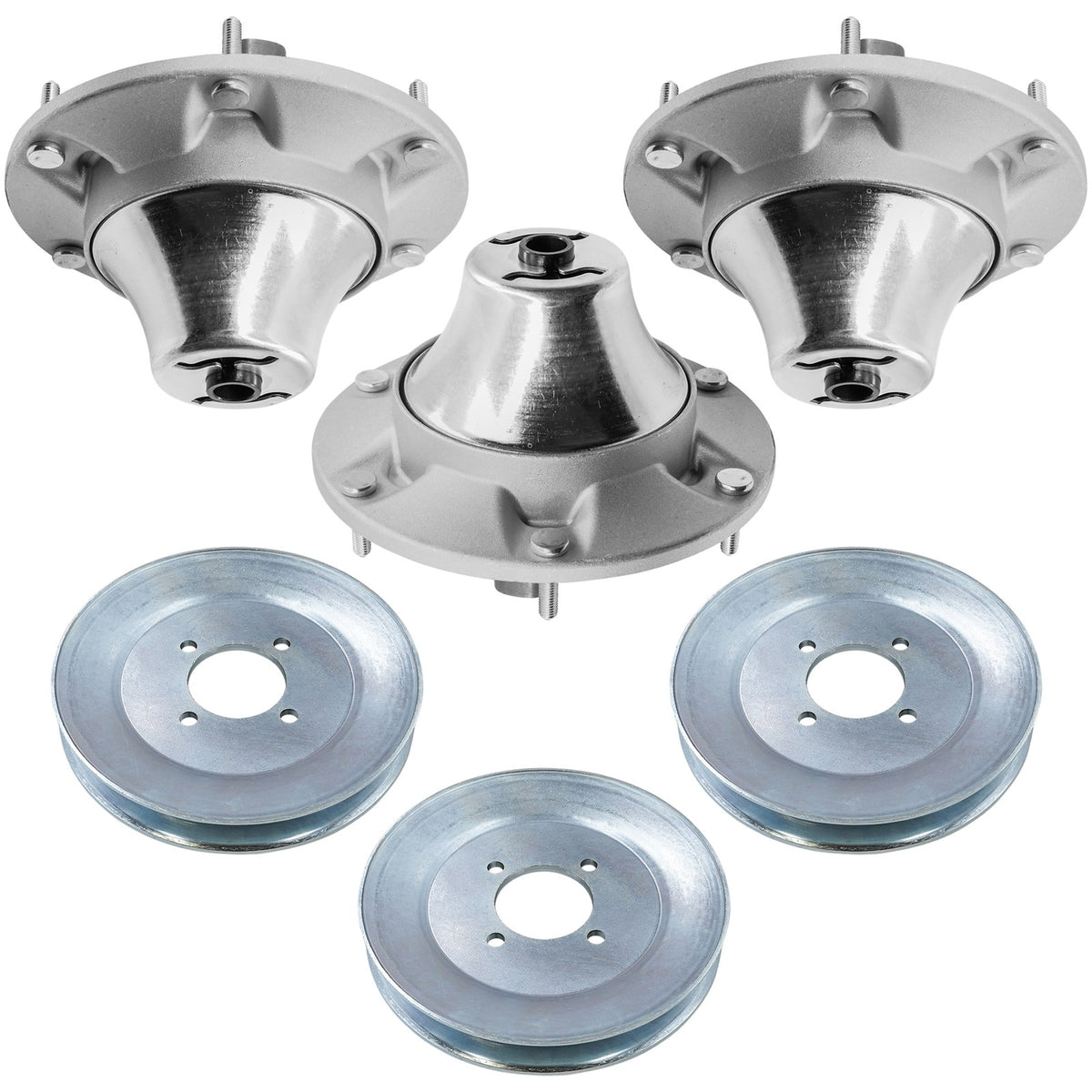 Spindle Assembly w Pulley for John Deere 60 Inch Deck (2005–2015)