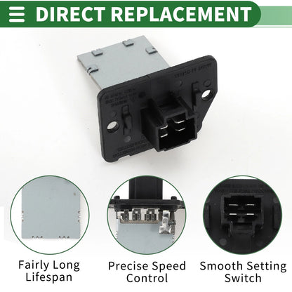 HVAC Blower Motor Resistor No. 971283K000 for Hyundai Santa Fe (2006–2014)