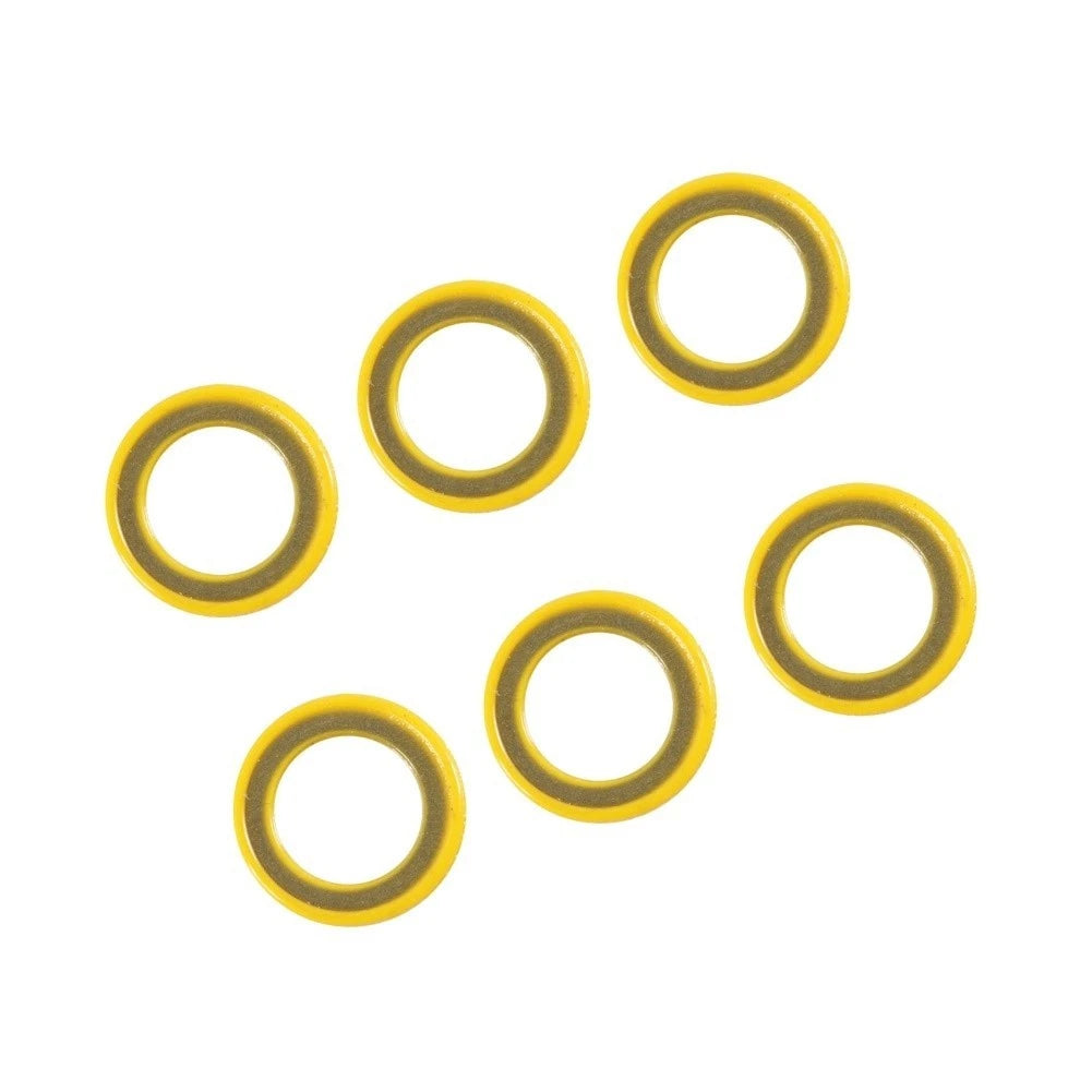 Set of 6 Drain Screw Seals for Boat Accessories