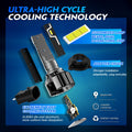 2X 9005 H11 LED Headlight Bulbs for