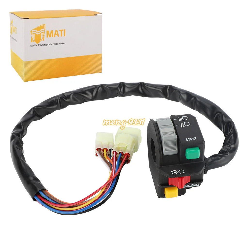 Left Handlebar Start Run Off Switch for Can-Am Renegade 800R (2010–2011)
