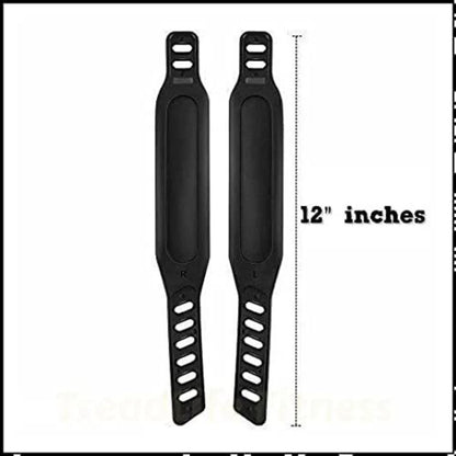 2X Adjustable Bicycle Pedal Straps for Fixed Bike Fitness Replacement