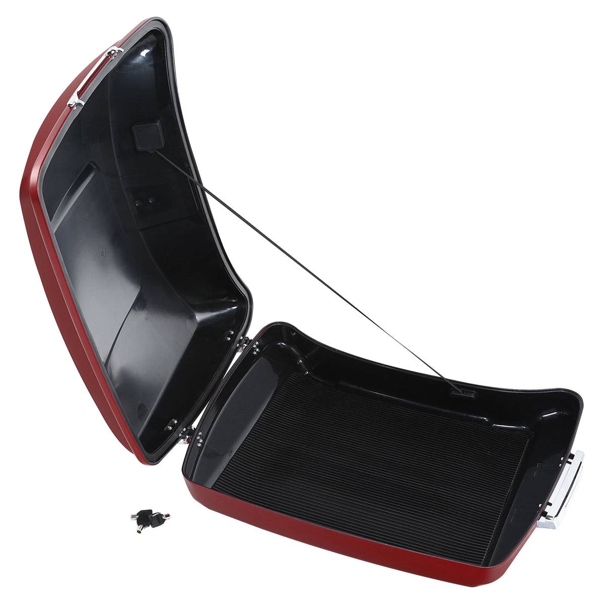Razor Trunk for Harley Touring Electra Road Glide (2014–2025) Wicked Red Denim