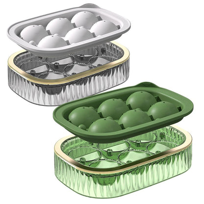 Ice Cube Moulds for Easy Release Round Ice Balls - Large Leak-Proof