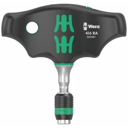 T-handle bitholding screwdriver with ratchet function for Wera (05023461001)