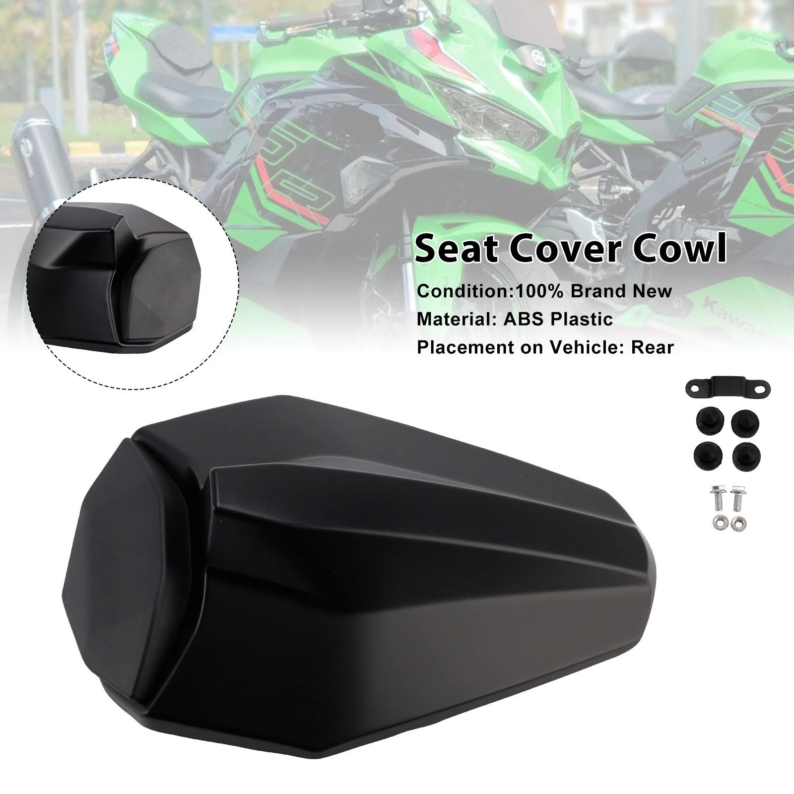 Racing Tail Rear Seat Fairing Cowl for Kawasaki ZX25R ZX4R ZX4RR (2020–2025)
