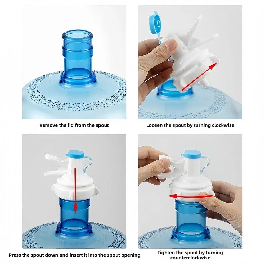 Water Dispenser Valve for 5.5cm Jug Opening with Dust Cover