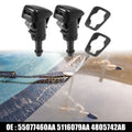 2pcs Front Windshield Washer Nozzle Replacement for Dodge Charger (2006–2020)