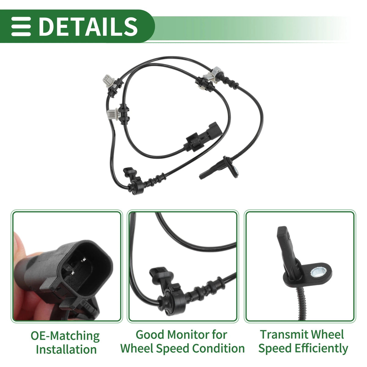 ABS Wheel Speed Sensor No. 23242875 for Chevrolet Malibu (2016–2021)