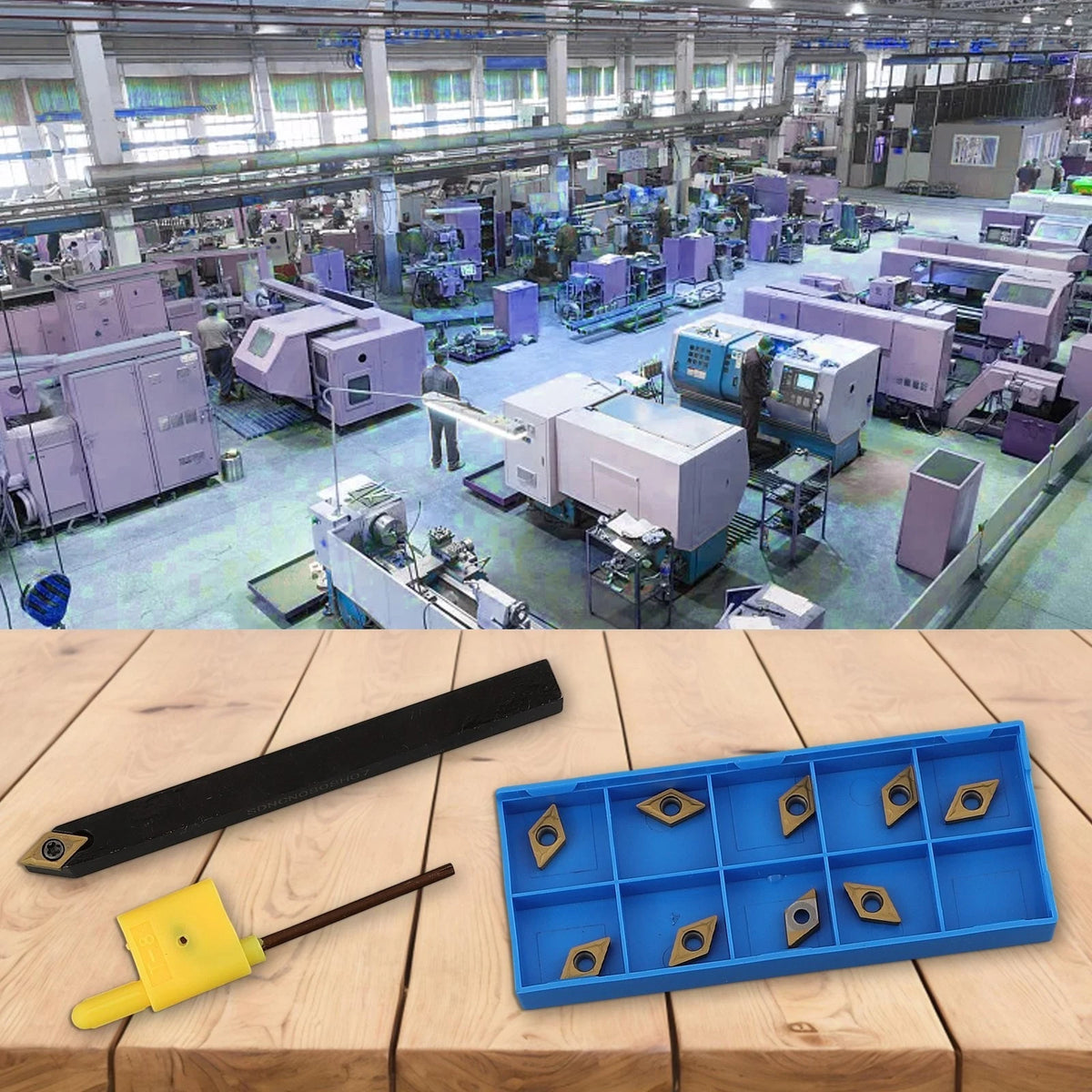 Heavy Duty Lathe Tool Holder for High Performance Turning Operations