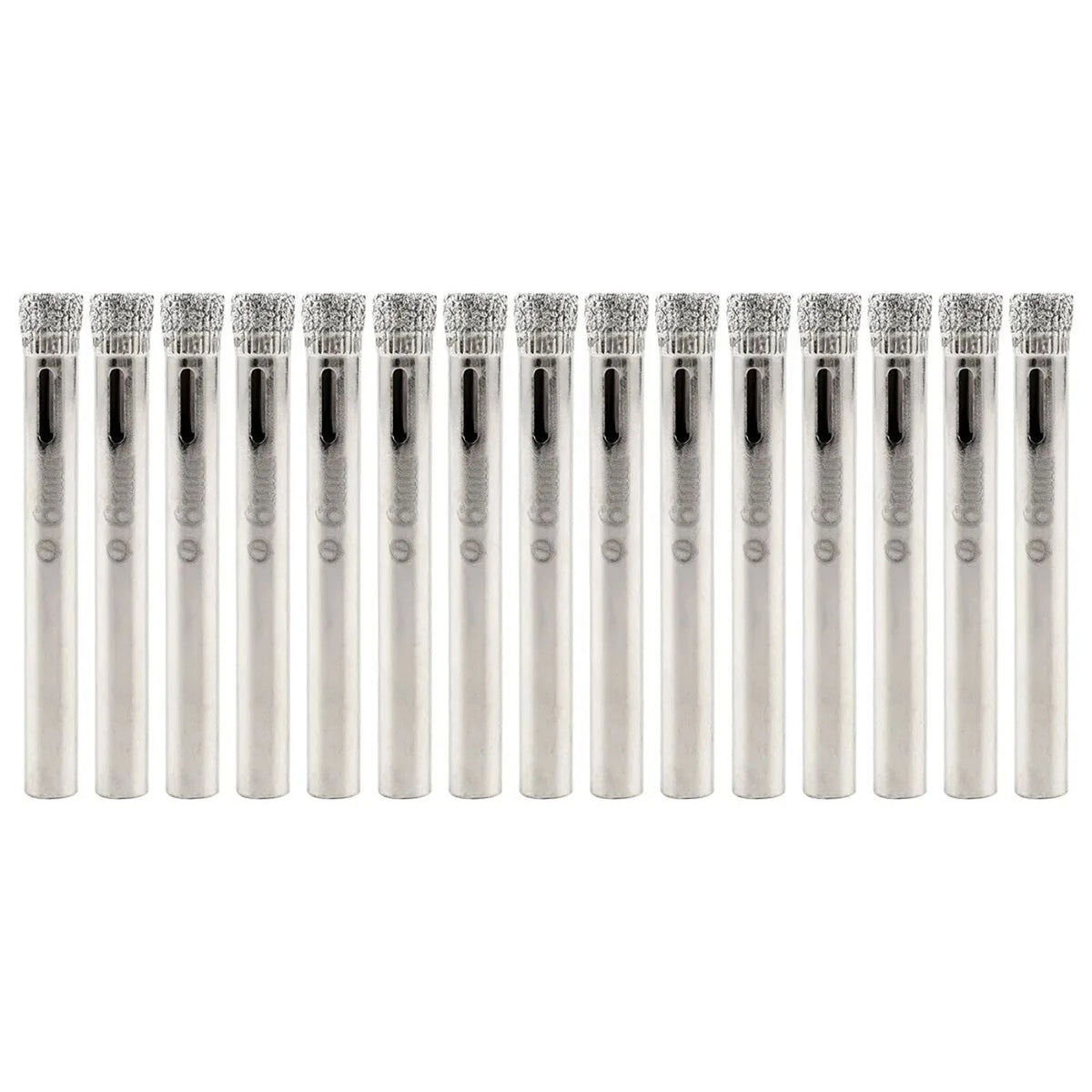 15Pcs 6mm Diamond Drill Bit Set for Tile Marble Glass Core Hole Saw
